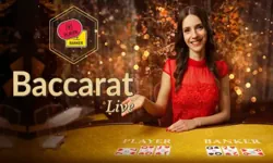 Mesa de bacará ao vivo