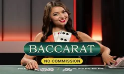 Mesa de No Commission Baccarat ao vivo