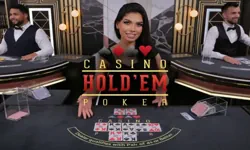 Mesa de Casino Hold'em ao vivo